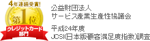 4年連続受賞！第一位クレジットカード部門