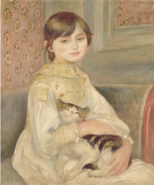 《ジュリー・マネ》あるいは《猫を抱く子ども》 1887年、油彩/カンヴァス、 オルセー美術館 © RMN-Grand Palais (musée d’Orsay) / Hervé Lewandowski / distributed by AMF
