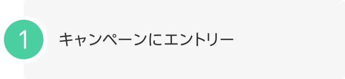 1.キャンペーンにエントリー