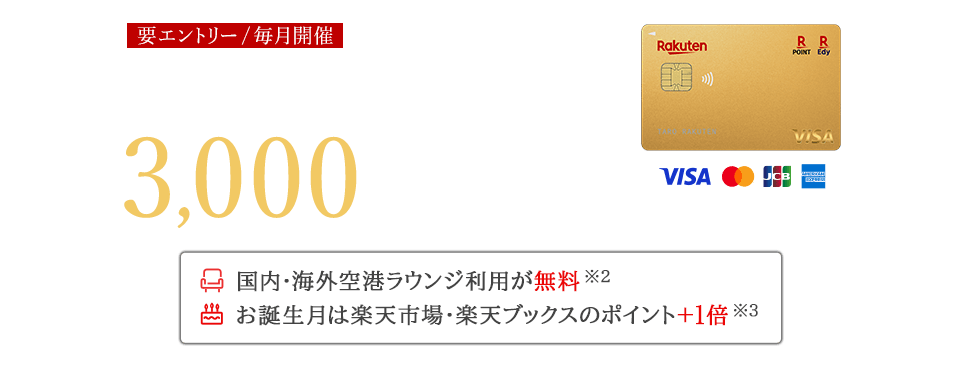 すでに楽天カードをお持ちの方へ楽天プレミアムカードの作成でポイント進呈