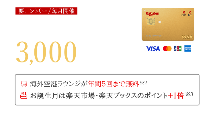 すでに楽天カードをお持ちの方へ楽天プレミアムカードの作成でポイント進呈