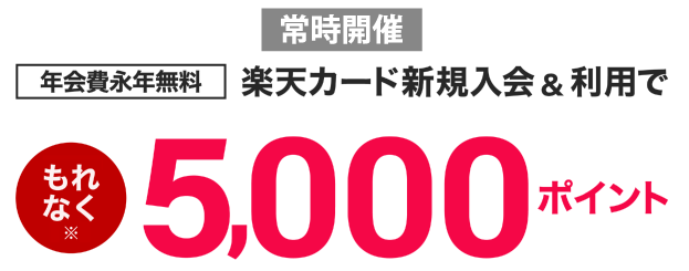 新規入会＆利用でポイント