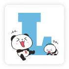 アルファベットパンダL