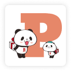 アルファベットパンダP
