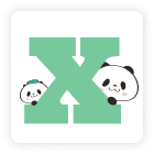アルファベットパンダX