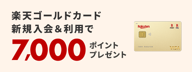クレジットカードのお申し込み 楽天カード