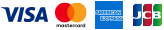 VISA Mastercard AMEX JCB