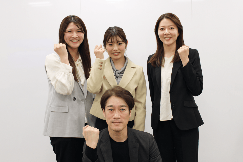 障がい者雇用担当者(4名)の写真