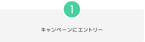 1.キャンペーンにエントリー