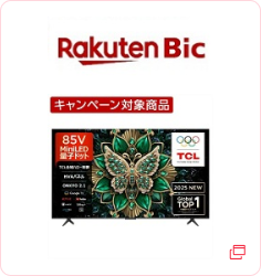 楽天ビック（ビックカメラ×楽天）