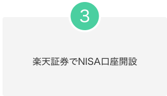 3.楽天証券でNISA口座開設