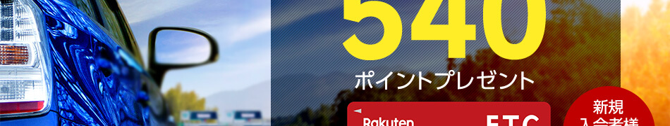 540ポイントプレゼント