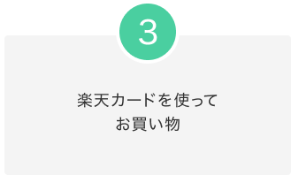 3.楽天カードを使ってお買い物