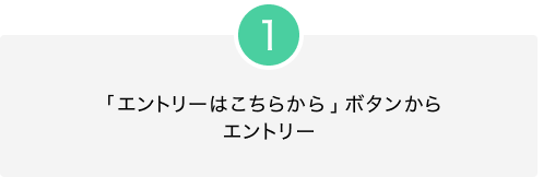 1.「エントリーはこちらから」ボタンからエントリー