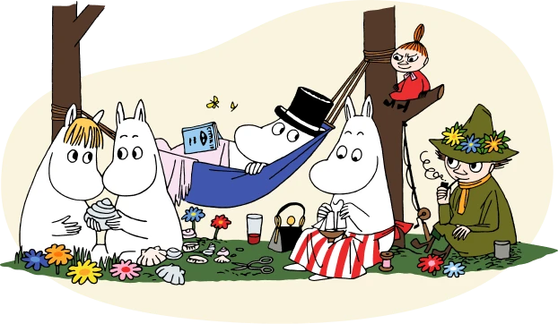 ムーミンイラスト