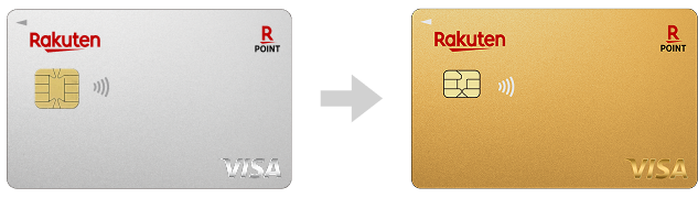 楽天プレミアムカードへ切り替える