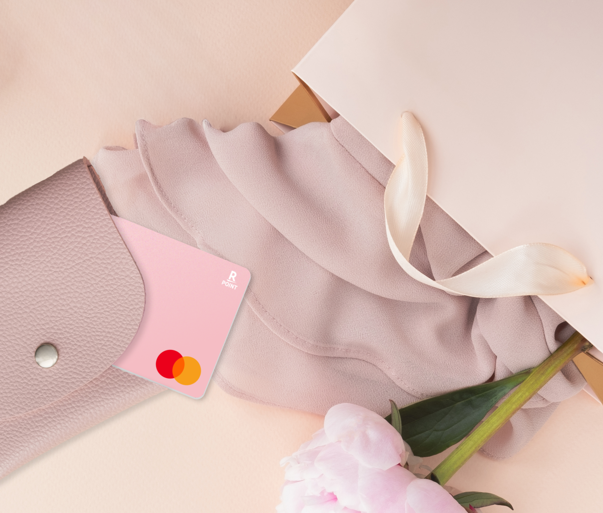 パステルピンクのイメージ