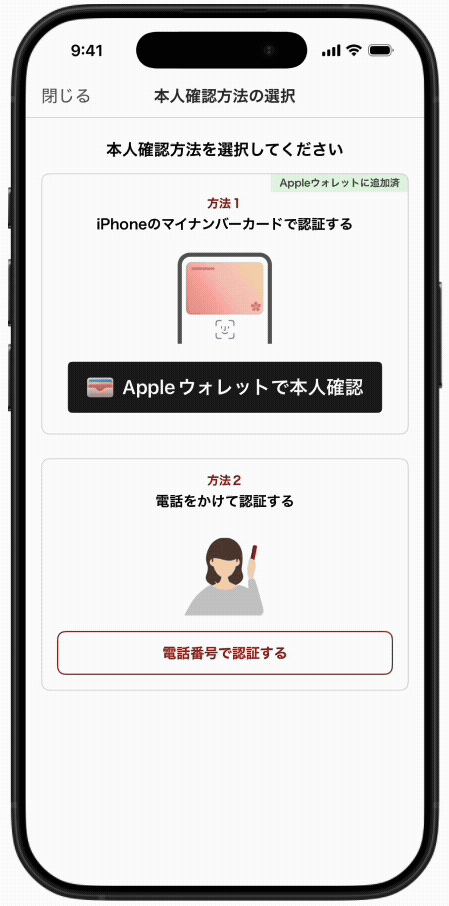 認証のイメージ
