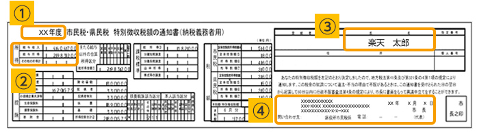 年収額を証明できる書類のご提出について 楽天カード