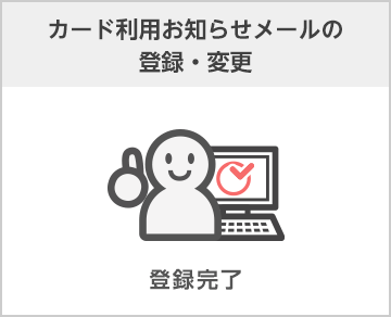カード利用お知らせメール 楽天カード